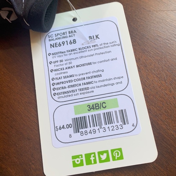 NWT Next Balancing Act Inspire‎ Sports Bra - Picture 4 of 6